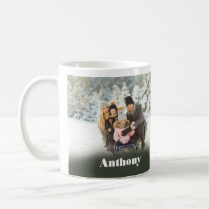 Two Side Personalised Custom Photo Coffee Mug
