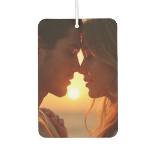 Two side photo car air freshener