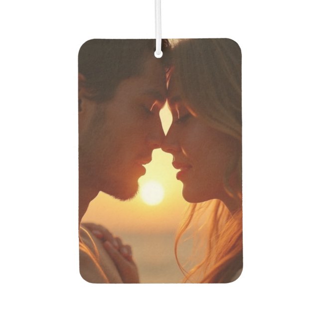 Two side photo car car air freshener (Front)