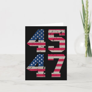 ( Two Sided) 45 47 Trump Better Coverage Than 5g T Card