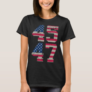 ( Two Sided) 45 47 Trump Better Coverage Than 5g T T-Shirt