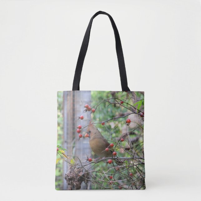 Two sided Cardinal Tote Bag (Front)