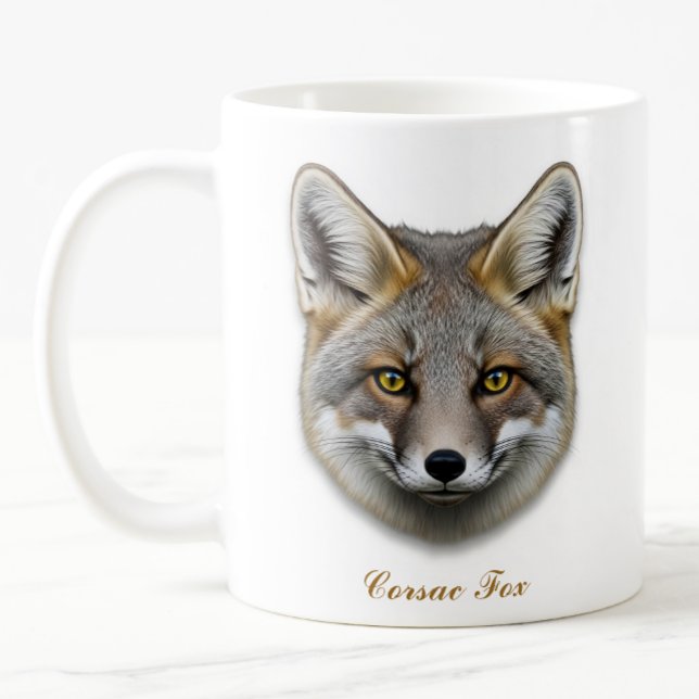 Two-Sided Corsac Fox Coffee Mug Design (Creator Uploaded)