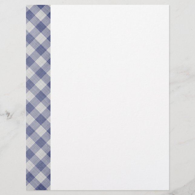 Two-Sided Gingham Paper (Front)