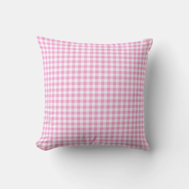 two sided I love Pigs cartoon throw pillow (Front)