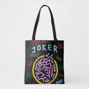Two-sided Mah Jongg Joker Tote