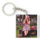 Two-sided Photo Key Chain