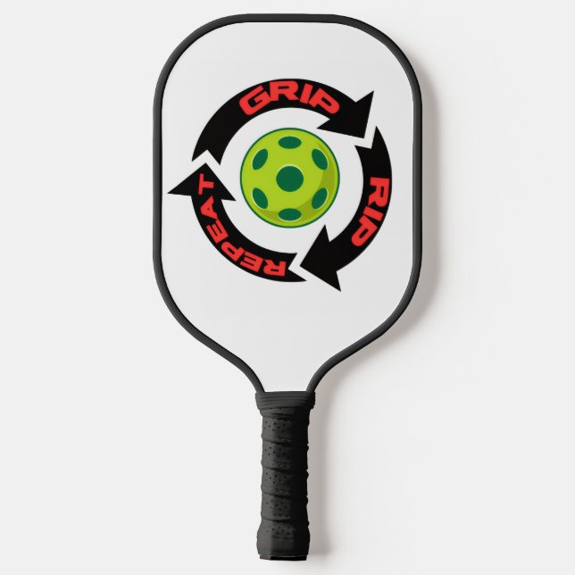 Two-Sided Uniquely-Designed  Pickleball Paddle (Back)