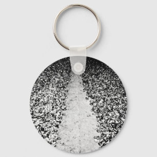 two sides of cocoa key ring