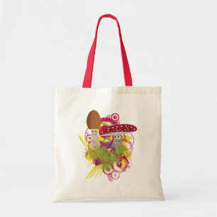 Two Silly Mushrooms Tote Bag
