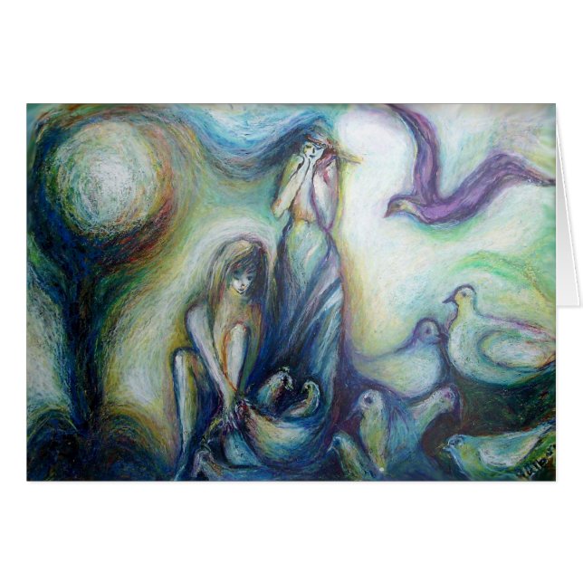 Two Sisters ,Birds and Nature (Front Horizontal)