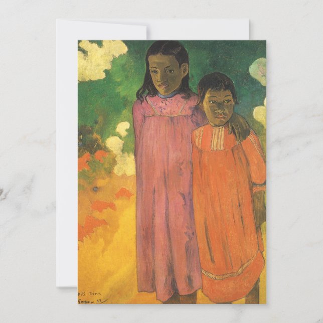 Two Sisters by Paul Gauguin, Vintage Fine Art (Front)