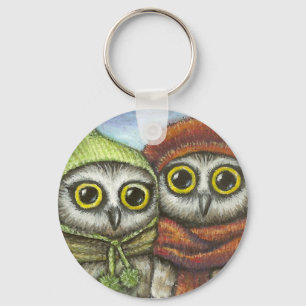 Two sisters key ring