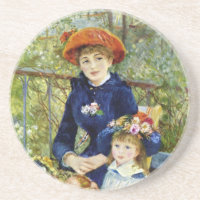 Two Sisters (On the Terrace) By Pierre Renoir