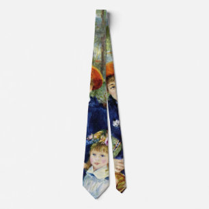 Two Sisters (On the Terrace) By Pierre Renoir Tie