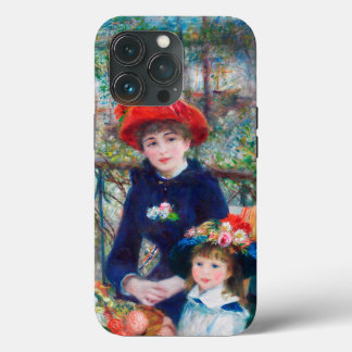 Two Sisters (On the Terrace) Pierre Auguste Renoir iPhone 13 Pro Case
