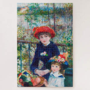 Two Sisters (On the Terrace) Pierre Auguste Renoir Jigsaw Puzzle