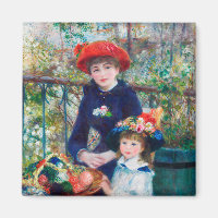 Two Sisters (On the Terrace) Pierre Auguste Renoir