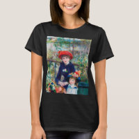 Two Sisters - Renoir Impressionist Painting