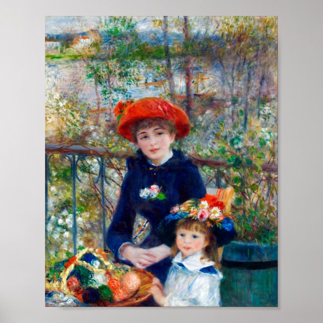 Two Sisters, Renoir Poster (Front)
