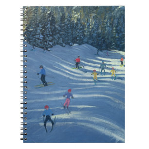 Two Ski-Slopes 2004 Spiral Notebook