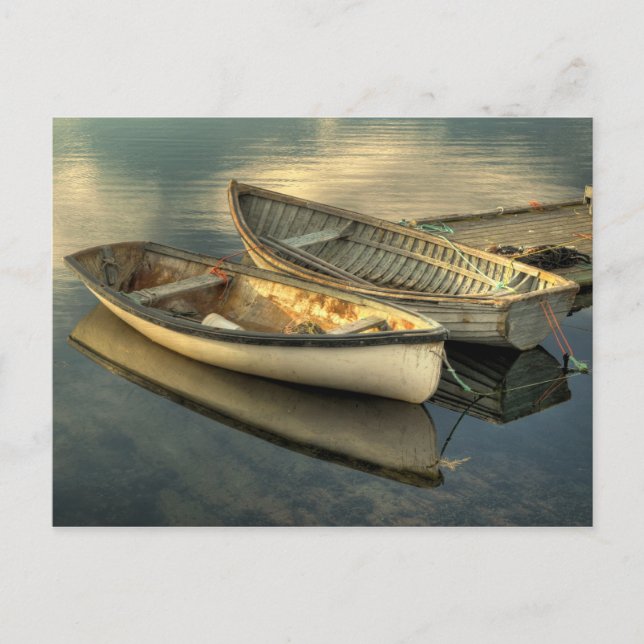 Two small boats in Peggy's Cove - Postcard (Front)