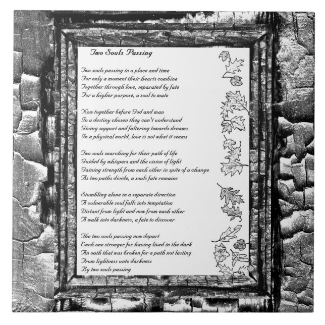 Two Souls Passing Tile (Front)
