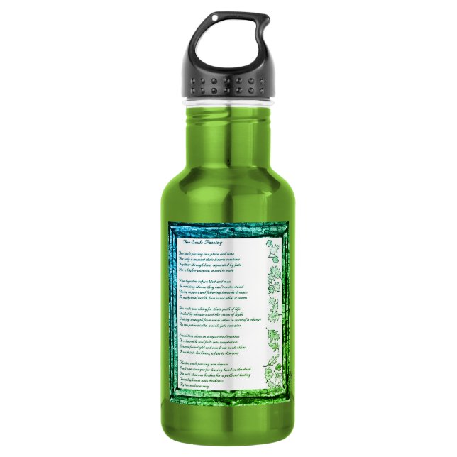 Two Souls Passing Water Bottle (Front)