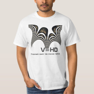 Two Spiral Galaxies Hubbles Law T Shirt