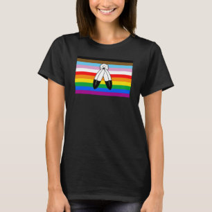 Two-Spirit LGBTQ+ Progress Pride Flag T-Shirt