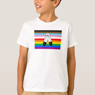 Two-Spirit LGBTQ+ Progress Pride Flag T-Shirt