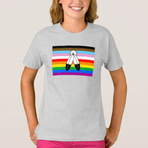 Two-Spirit LGBTQ+ Progress Pride Flag T-Shirt