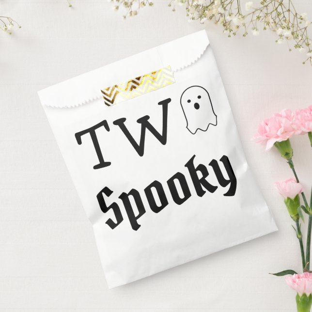 Two Spooky 2nd Birthday Favour Bags (Sealed)