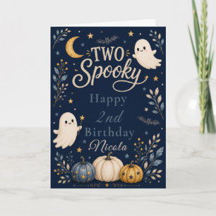 Two Spooky Birthday Card