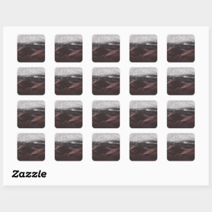 Two Square Sticker
