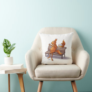 Two Squirrels Cushion