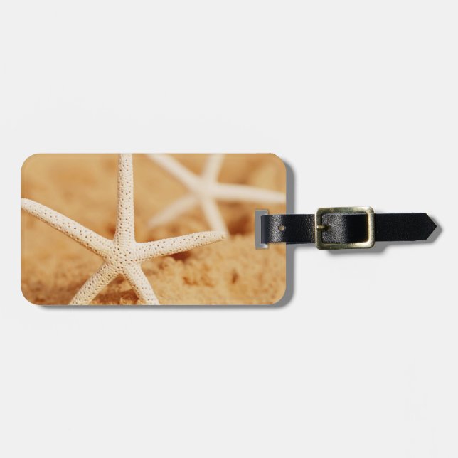 Two Starfish Luggage Tag (Front Horizontal)