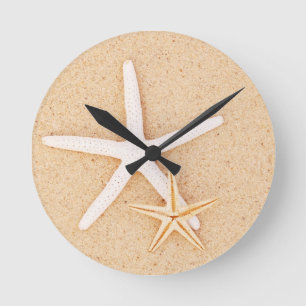 Two Starfish Wall Clock