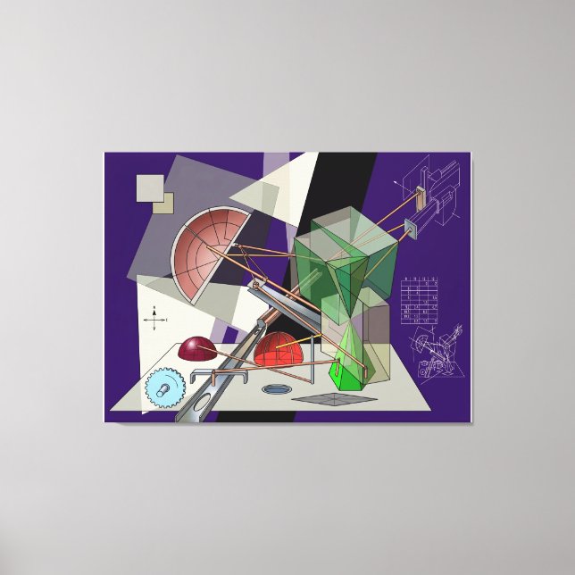 Two Steps Aside  Canvas Print (Front)