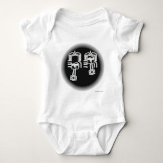 Two Stroke Engine Baby Bodysuit