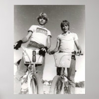 Two subject old school BMX print