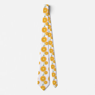 Two Sunflower Plant Thunder_Cove Tie