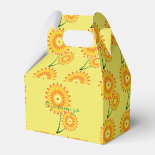 Two Sunflower Plants Thunder_Cove Favour Box