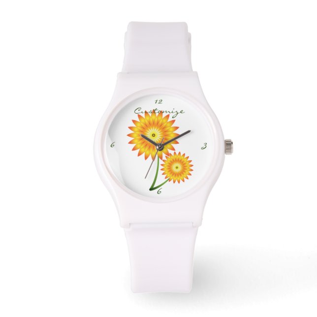 Two Sunflower Plants Thunder_Cove Watch (Front)