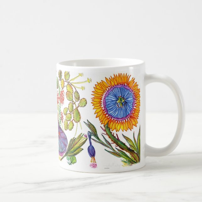 TWO SUNNY FLOWERS 2 COFFEE MUG (Right)