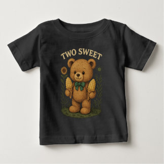TWO SWEET - 2nd Birthday T-Shirt for Toddlers 