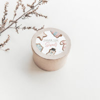 Two Sweet Birthday Favour Sticker