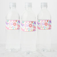 Two Sweet Birthday Water Bottle Label