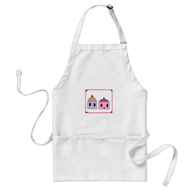 Two Sweet cupcakes Standard Apron (Front)