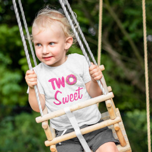 Two Sweet Doughnut 2nd Birthday Toddler T-Shirt
